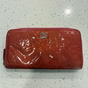 Chanel Zippy Wallet Pink Authentic